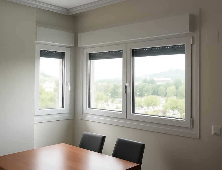 instalación ventanas pvc en vivienda