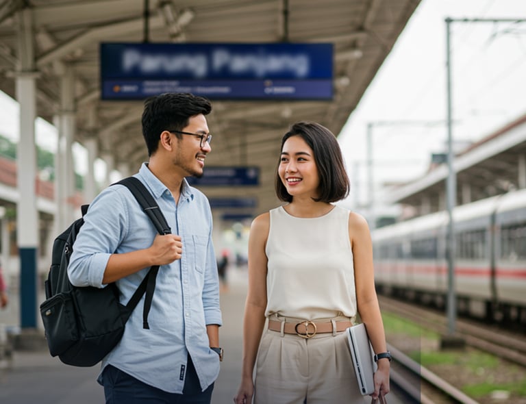 5 Menit ke Stasiun Parung Panjang dari The Serenity Resort Residence