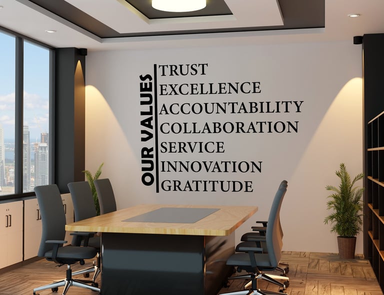 Our Values in Office