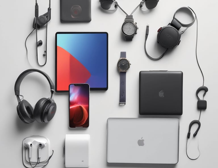 A vibrant display of various product categories available at shopomatix.