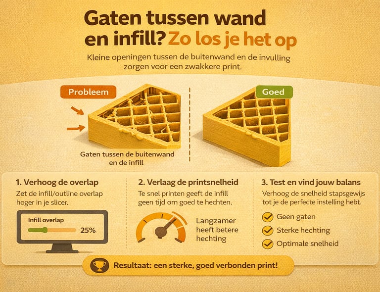 Gaten tussen wand en infill? Dit is de oorzaak