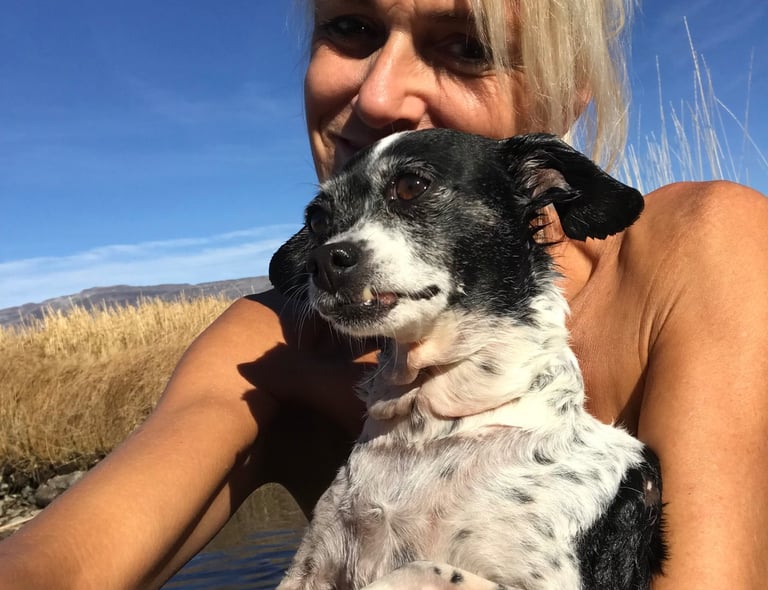 Eagleville Hot Springs with my Bestie