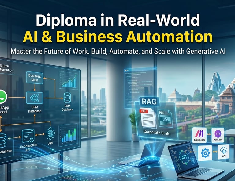 Diploma in Real World AI and Business Automation