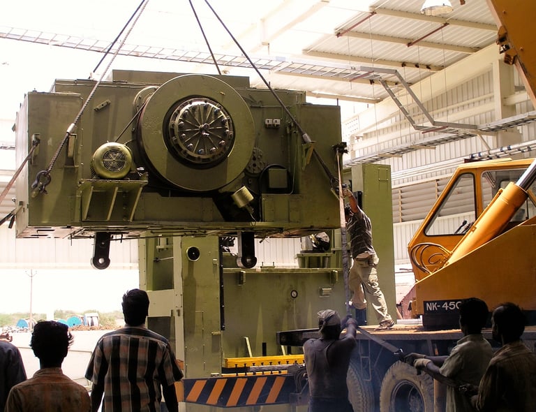 Customized Machinery Moving solutions Provider oxcon