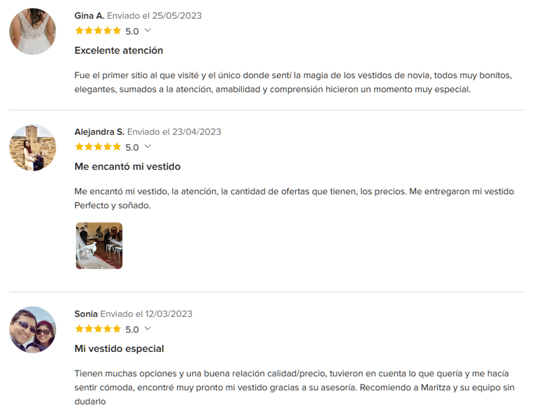 vestidos de matrimonio en Bogotá