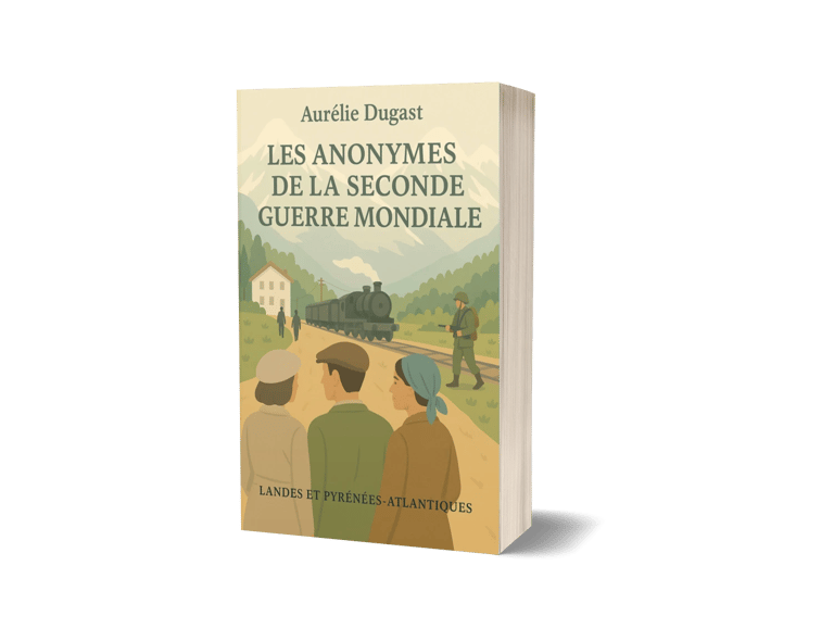 Livre broché "Les anonymes de la Seconde Guerre Mondiale", le roman historique d'Aurélie Dugast.