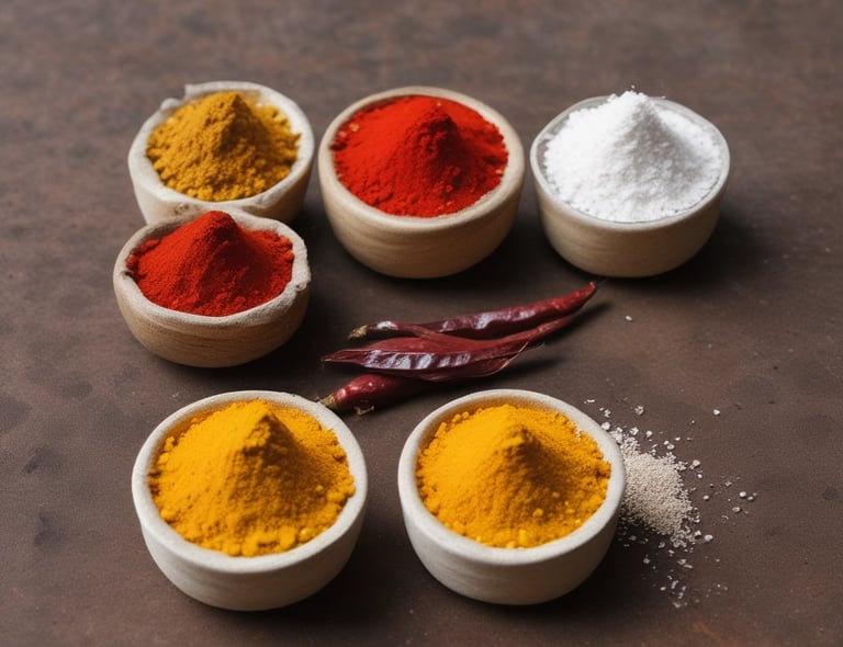 A serene landscape featuring lush greenery and vibrant flowers.