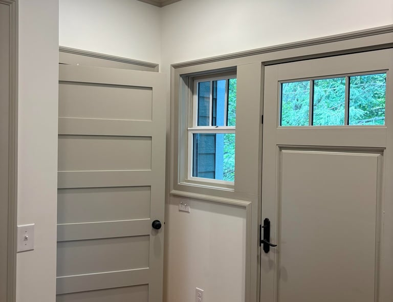 interior painting high luxury home in marion, nc