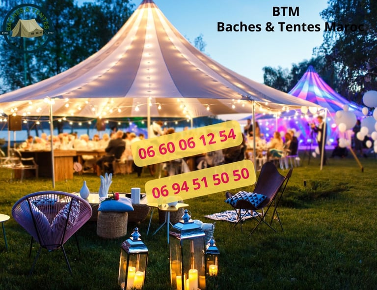 Location Tentes Bâches Maroc