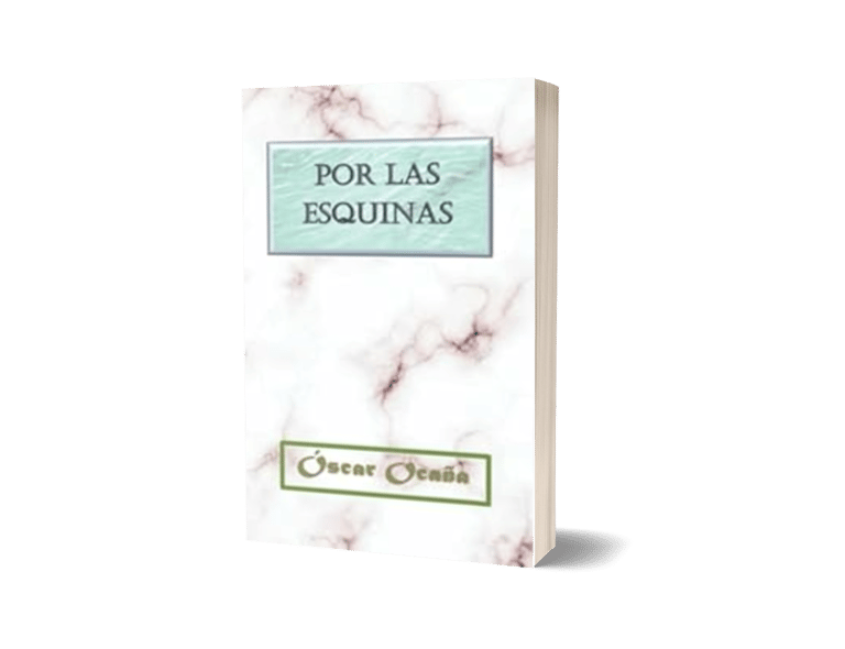 Portada del libro 'Por las esquinas' de Óscar Ocaña Parrón, de la serie 'Teatro en la palma de la mano'