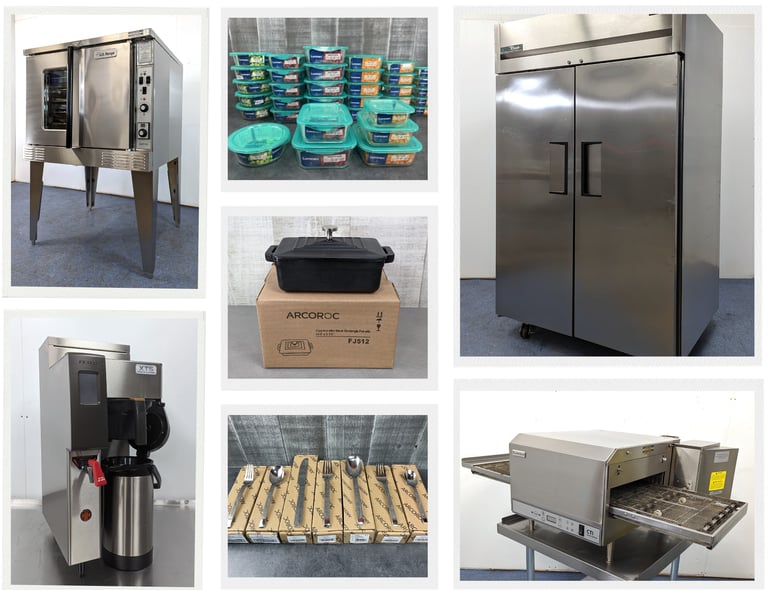 Arcoroc Glass, Chef & Sommelier Cutlery, Dudson China