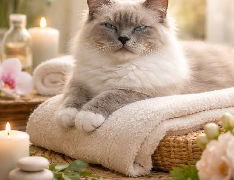 Sacré de Birmanie Blue Point - Conseils pour prendre soin