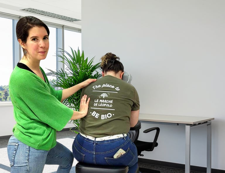 Massage en entreprise