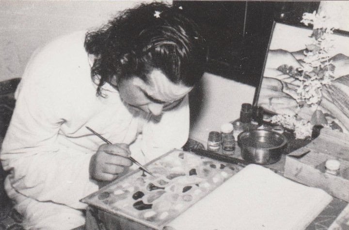 Babaji dipinge