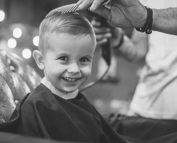 Kinderen kapper