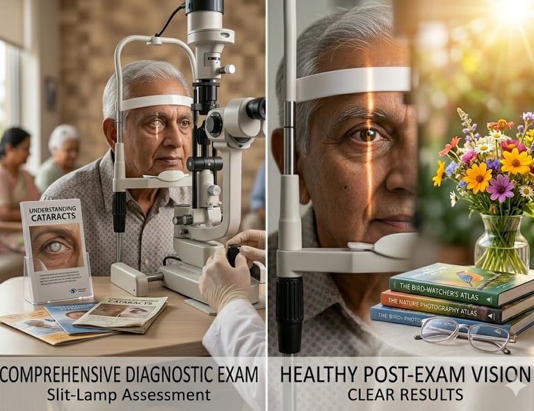 Diabetic retina Examination