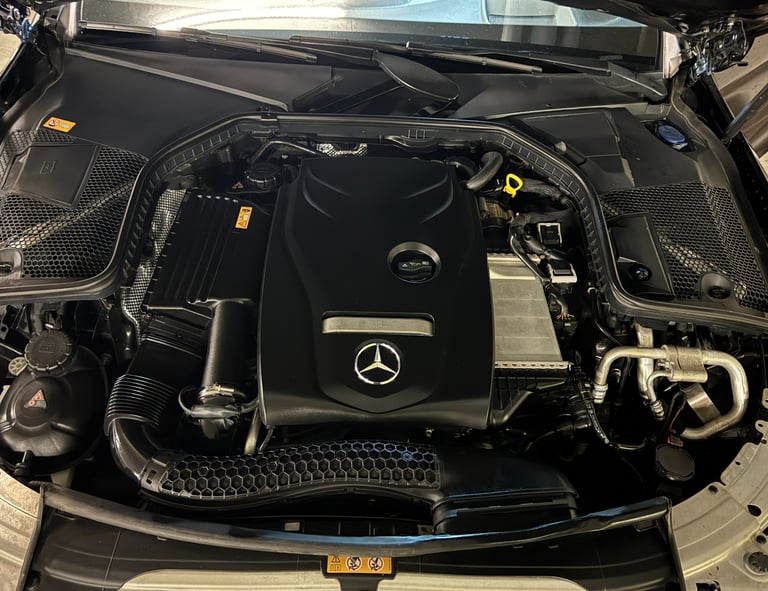 a mercedes benz motor