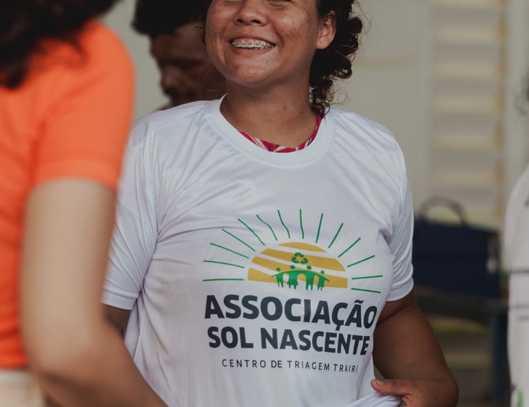 Catadora Associação Sol Nascente