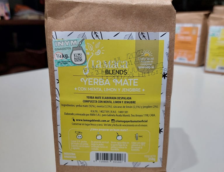La Maga Blends - Menta, Limón y Jengibre