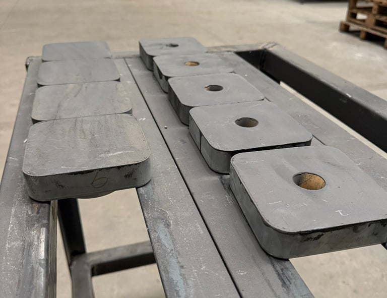 “refrakter üretim hattı – tandış nozulu kurutma aşaması”