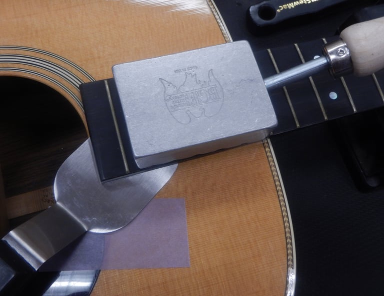 guitar repair - neck reset