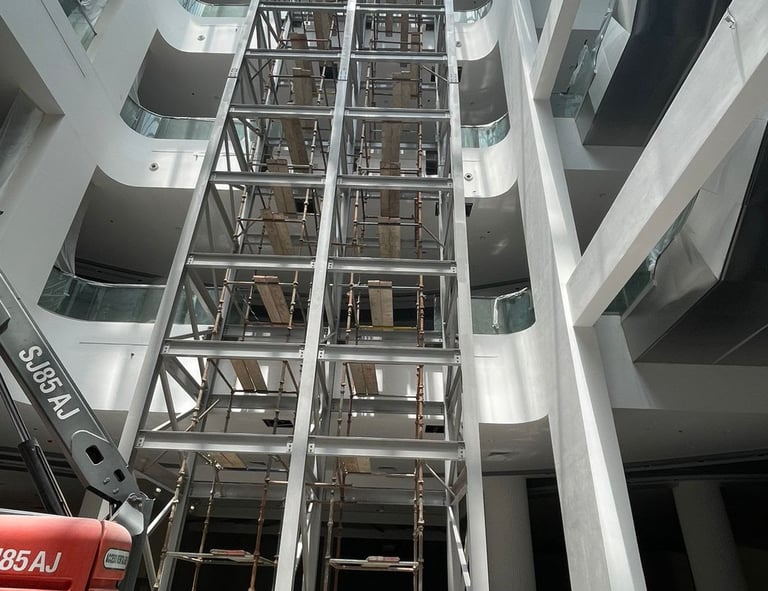 Lift structural work