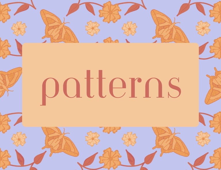 patterns available for licensing from Designs by KLM