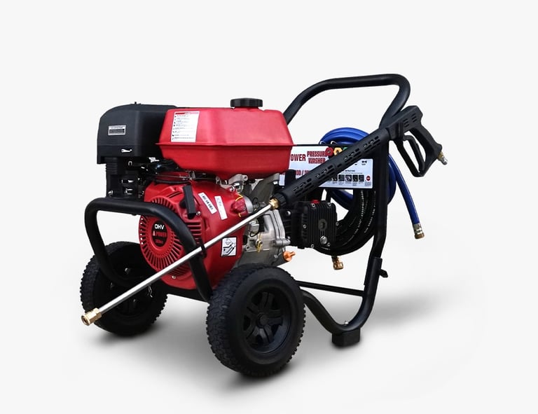 Pressure Washer - Powerful cleaning equipment for outdoor surfaces and vehicles.