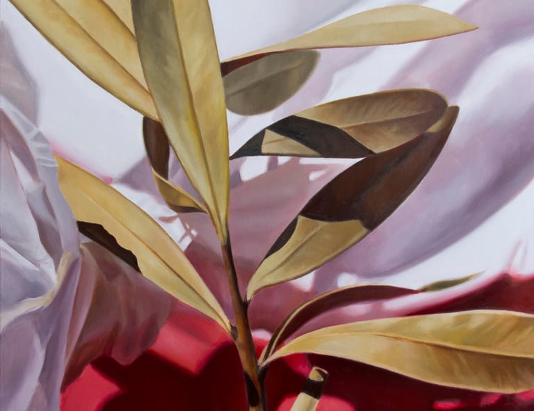 Óleo sobre tabla. Obra de Maite Backman