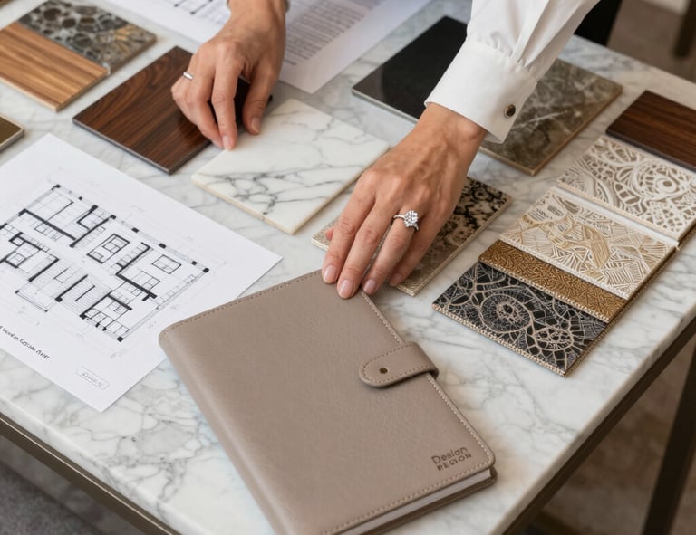 a person making a puzzle