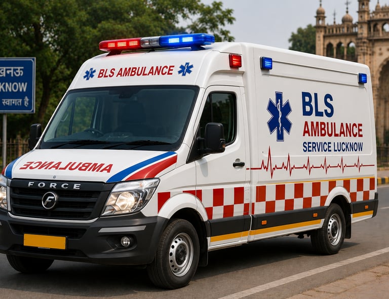 BLS Ambulance Service Lucknow
