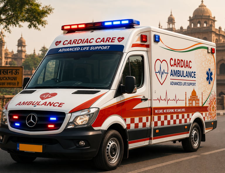 Cardiac Ambulance in Lucknow