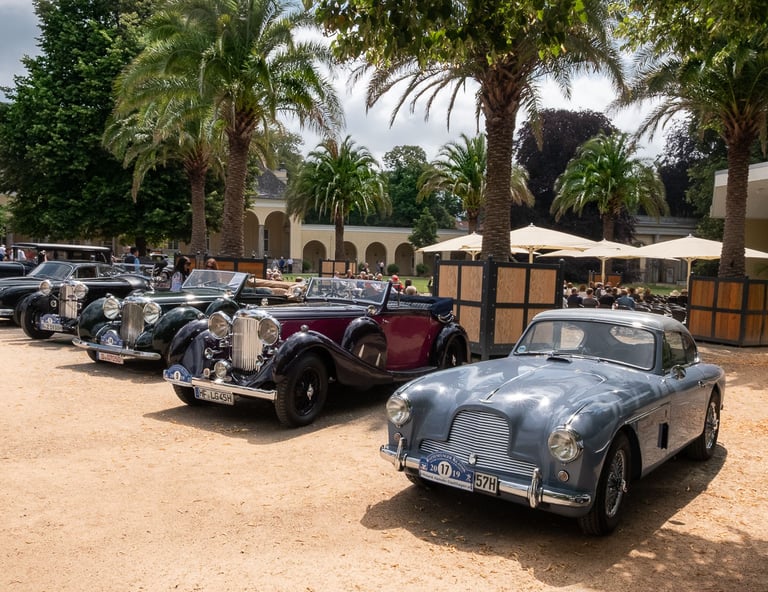 Oldtimer Rallye und concours delegance im Weserbergland