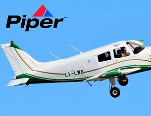 Aeronave LV-LWB propiedad del Aeroclub Río Gallegos