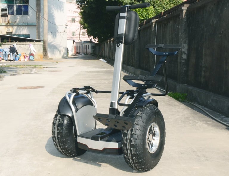 a segway golf balance scooter