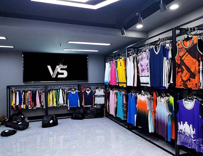 vibgyor sports showroom, clothing company