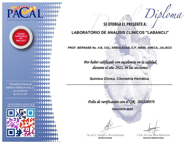 Diploma Pacal 2022