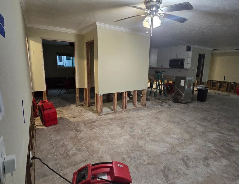 Flood damage mitigation