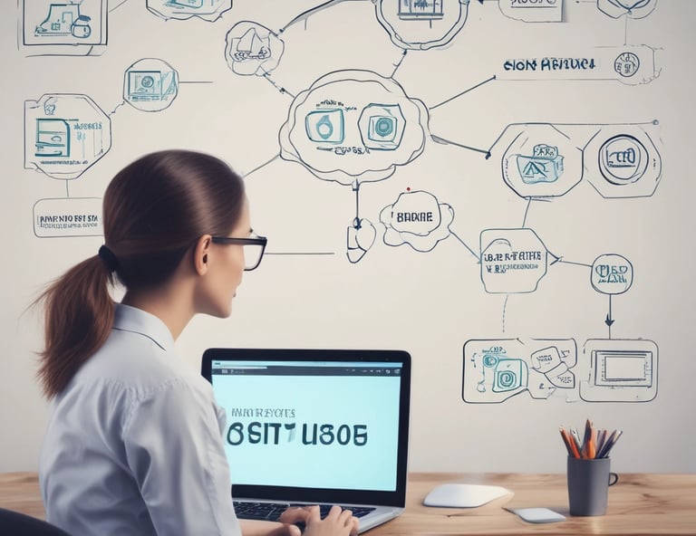 A team of professionals collaborating around a conference table with documents.