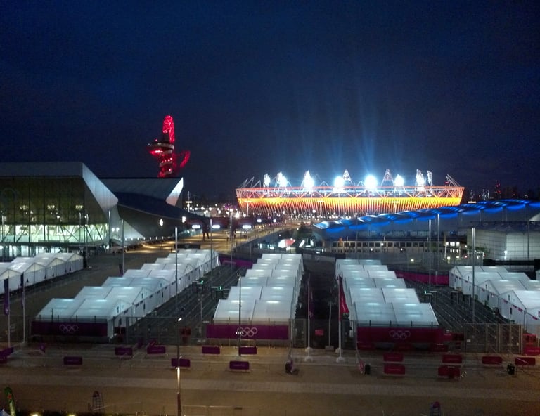 The 2012 London Olympic Park