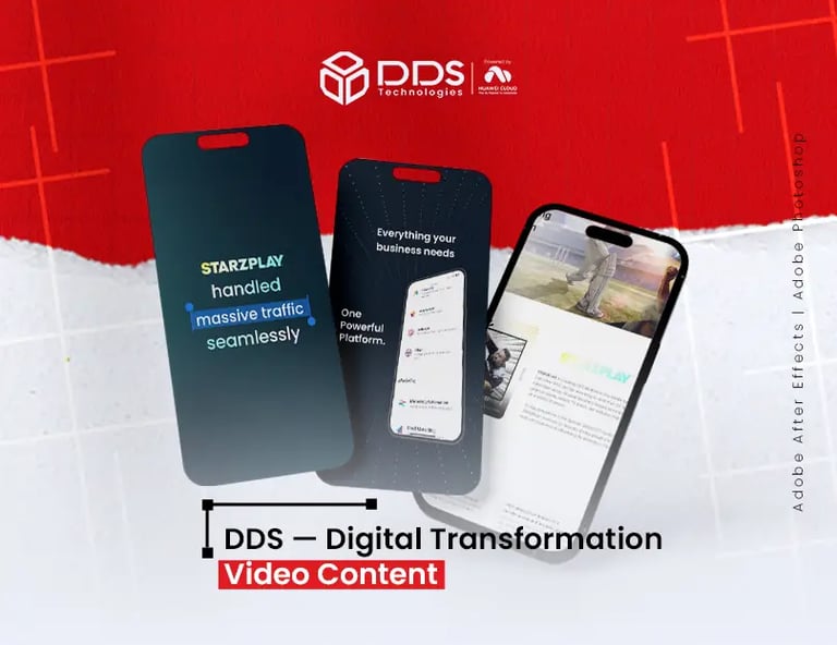 DDS Digital Transformation motion design video case study by iBBo Studio