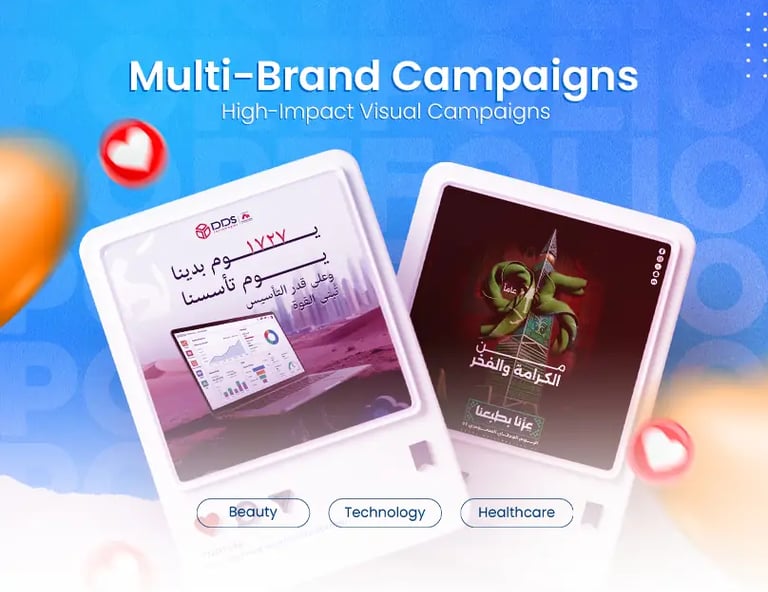 Social media designs collection for various clients by iBBo Studio