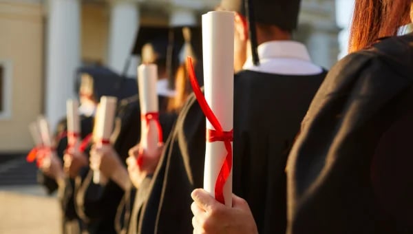 Fresh accounting graduate ready to take the first step in his or her career