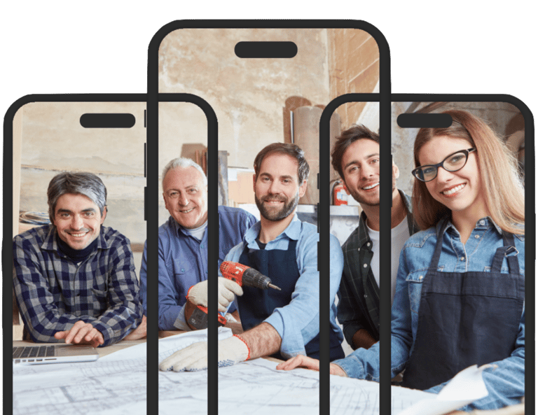 Artisans heureux