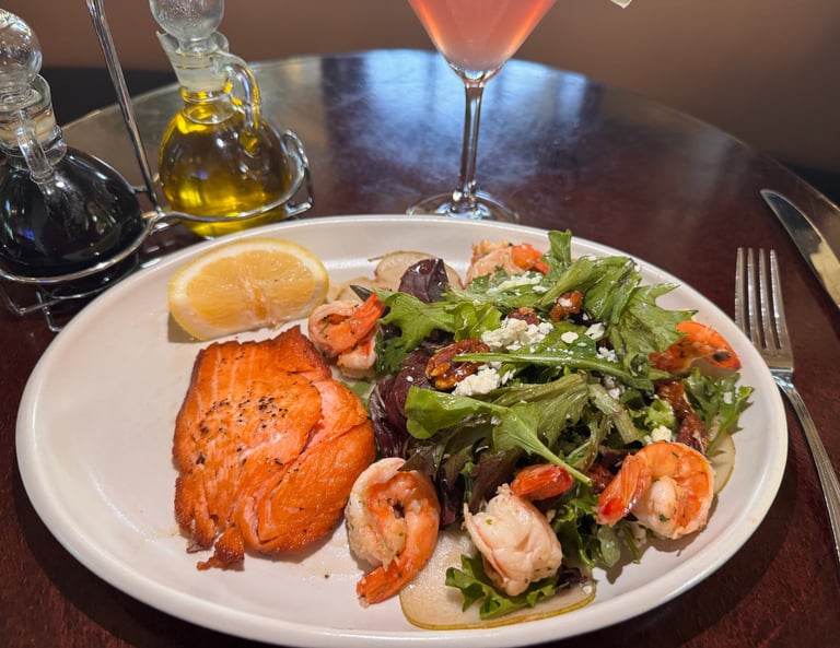 Italian menu dishes at Dos Vientos Local Table in Newbury Park