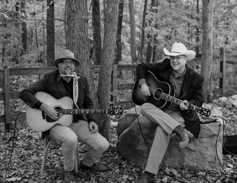 Hire and acoustic cover band for events in Asheville, NC