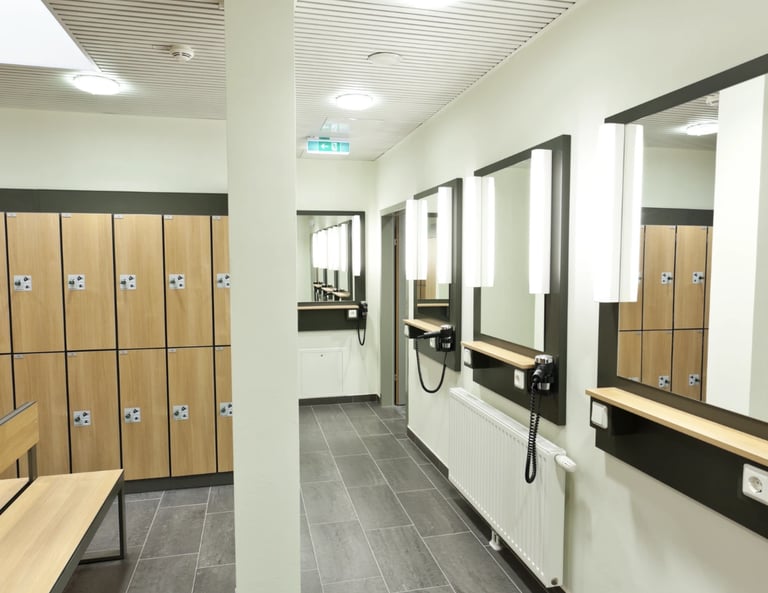 Vestiaires haut-de-gamme et optimisés