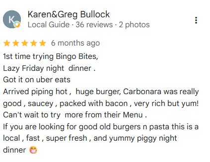 BBQ chicken deluxe burger in Kenwick