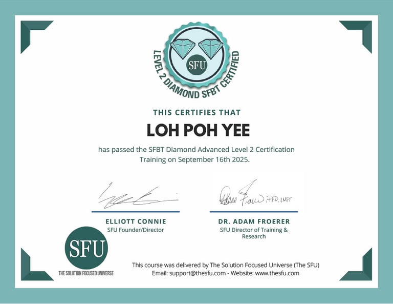 Solution Focused Therapy