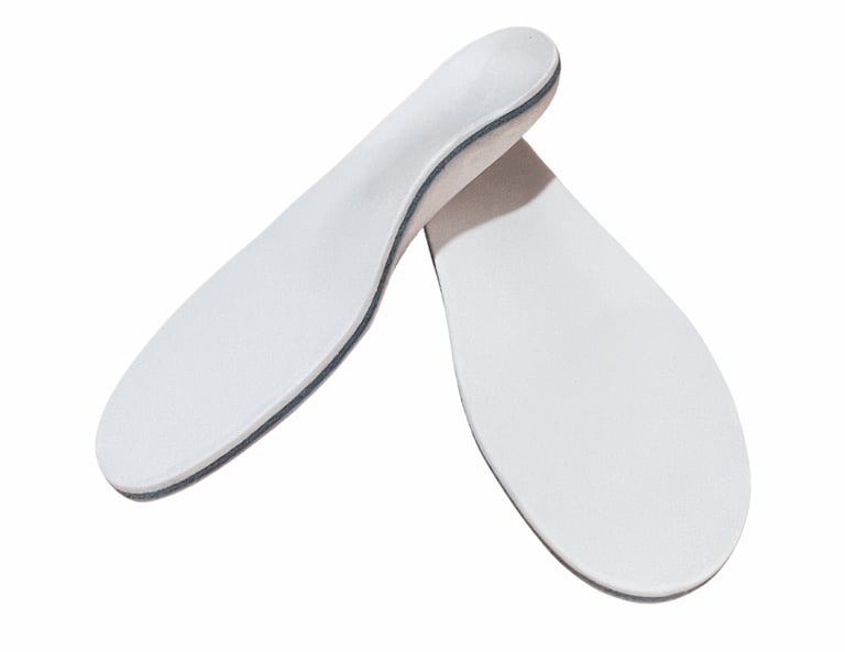 Custom orthotic insoles